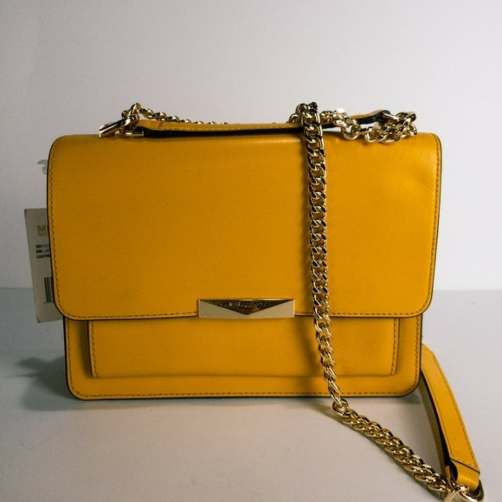 MICHAEL Michael Jade Shoulder Bag - Sunflower - Picture 6 of 8